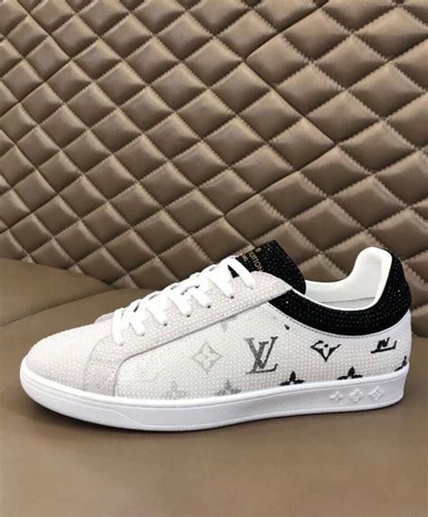 louis vuitton sneakers men white|louis vuitton men's sneakers sale.